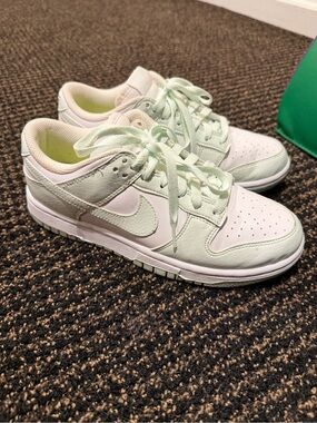 Light green Nike sneaker